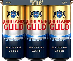 Norrlands Guld Lager 3,5% Folköl Burk