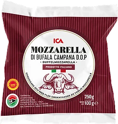 Mozzarella di Bufala D.O.P 100g ICA