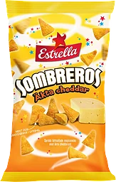 Sombreros Cheddar 125g Estrella