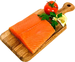 Egenrökt Laxfilé I Bit (Kallrökt) ca 200g Fiskekockarna