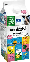 Mellanmjölk Norrlogisk 1,5% 1,5l Norrmejerier