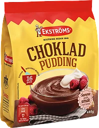 Chokladpudding 16 port 480g Ekströms