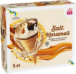 Glass Salt karamell 5-p SIA GLASS