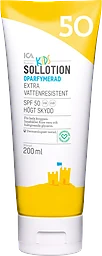 Sollotion Barn Oparfymerad SPF50 200ml ICA Hjärtat