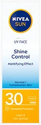 Solkräm Ansikte UV Face Shine Control SPF30 50ml NIVEA SUN