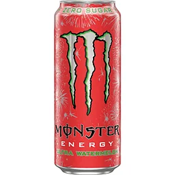 Energidryck Ultra Watermelon Sockerfri 50cl Monster Energy
