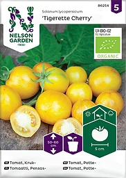 Tomat Körsb Tigerette Cherry Organic