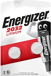 Knappcellsbatteri 2032 2-p Energizer