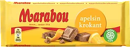 Chokladkaka Apelsinkrokant 100g Marabou