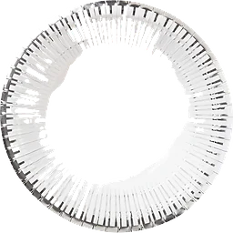 Djup tallrik silver 18cm 8-p ICA