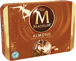Glass Mandel 4-pack Magnum