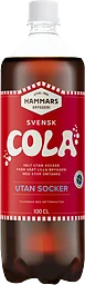 Läsk Cola Svensk Sockerfri 1l Hammars Bryggeri