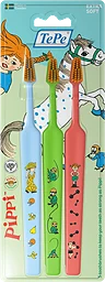 Tandborste Barn Kids Pippi Extra Soft 3-p TePe
