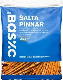 Salta Pinnar Pretzels 250g ICA Basic