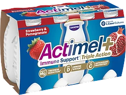 Drickyoghurt Jordgubb Granatäpple 8-p 800g Actimel