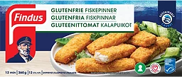 Fiskpinnar glutenfri 360g Findus