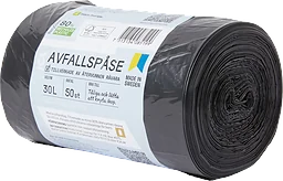 Avfallspåsar 30L 50-p ICA