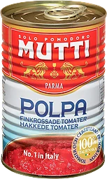 Finkrossade Tomater Polpa 400g Mutti