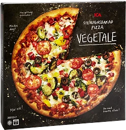 Pizza Vegetale stenugnsbakad 360g ICA