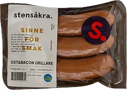 Ost och Bacongrillare 54% Kötthalt