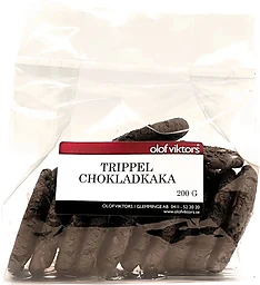 Trippel Chokladkaka 200g Olof Viktors i Glemminge