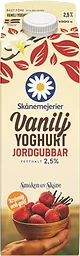 Jordgubbar Vaniljyoghurt