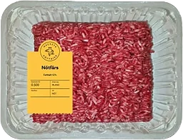Nötfärs 12% Irland 500g Hacksta Köttdisk