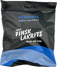 Sötlakrits 215g Finsk Lakrits