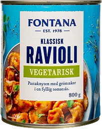 Ravioli Vegetarisk 800g Fontana