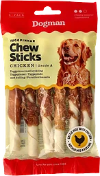 Tuggpinnar med kyckling 75g Dogman
