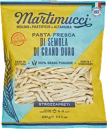Pasta Strozzapreti Färsk 400g Martimucci
