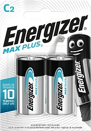 Batteri C 2-p Energizer Max Plus