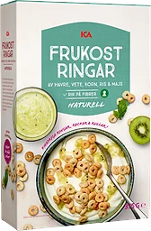 Flingor Frukostringar 375g ICA
