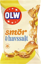 Chips Smör & havssalt