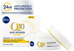 Dagkräm Q10 Power Firming Day Creme SPF15 50ml NIVEA