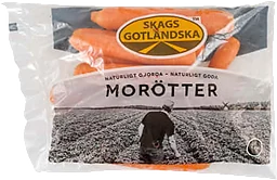 Morötter Tvättade 1 kg Gotlandspecialisten