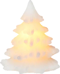 Vaxljus LED Gran 10cm ICA