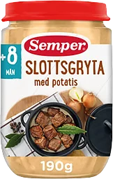 Slottsgryta med potatis Från 8m 190g Semper