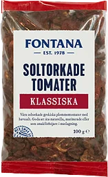 Soltorkade tomater 100g Fontana