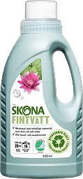 Tvättmedel Fintvätt Milt parfymerat Flytande 500ml Miljömärkt ICA Skona