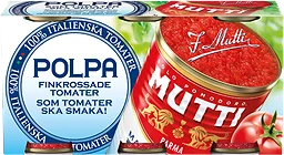 Finkrossade Tomater 3-p 1,2kg Mutti