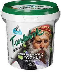 Yoghurt Turkisk Naturell 10% Ekologisk 1000g Salakis