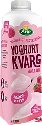 Yoghurtkvarg Hallon 1,5% 1000g Arla®
