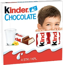 Choklad Bar 4-p Kinder