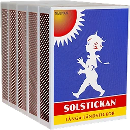 Tändstickor Långa 5-p Solstickan