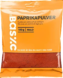 Paprikapulver 100g ICA Basic