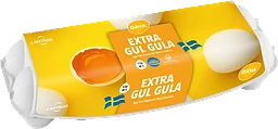 Ägg Extra Gul Gula M/L 12-p Lantägg