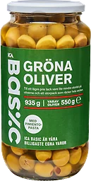 Oliver Gröna med Pimento 935g ICA Basic
