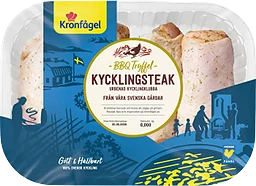 Kycklingsteak BBQ Tryffel ca 850g Kronfågel