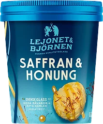 Glass Saffran & honung 500ml Lejonet & Björnen